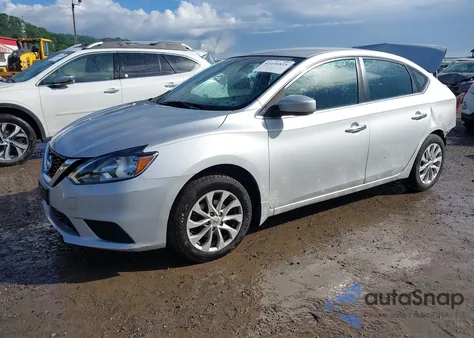 2018 Nissan Sentra Sv from USA, damaged, VIN 3N1AB7AP1JL664270